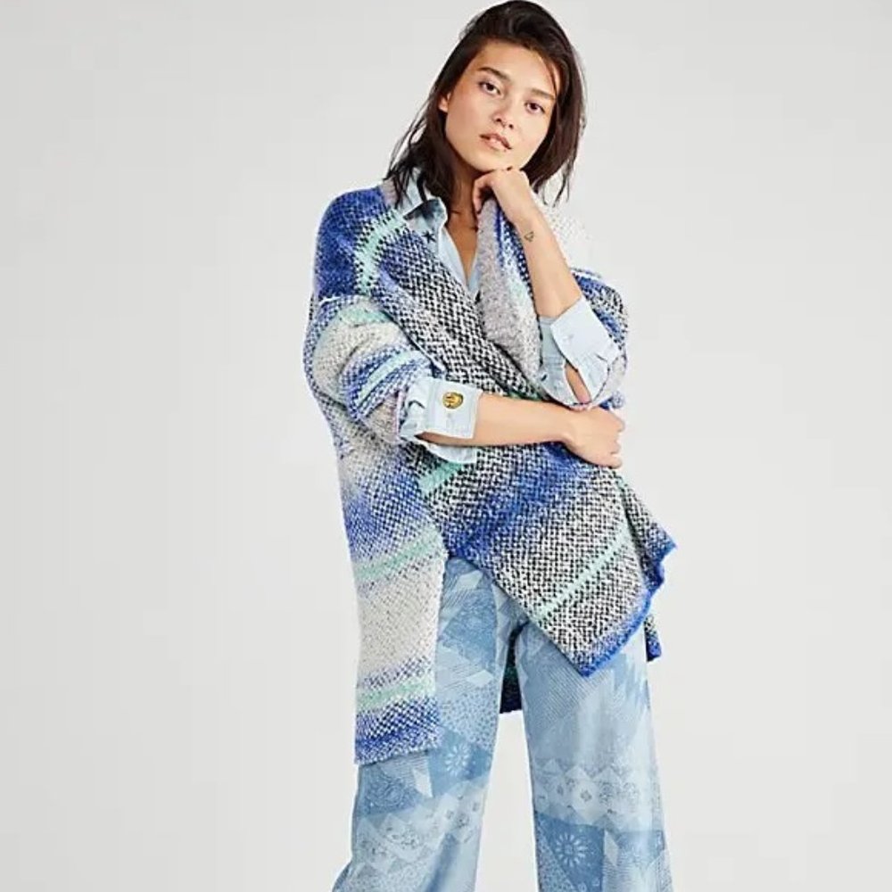 NEW FREE PEOPLE DAY DREAMER CARDI, MEDIUM